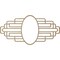 Ekena Millwork Elizabeth Wood Fretwork Pierced Ceiling Medallion, Hickory, 22"W x 11"H x 6"IW x 10 3/8"IH x 3/8"T CMWP22X11X0375EBHI - alternate 3